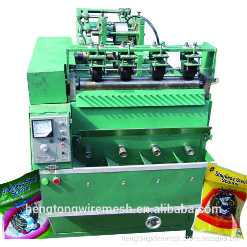 Shandong HT hot sale steel scourer machine for kitchen